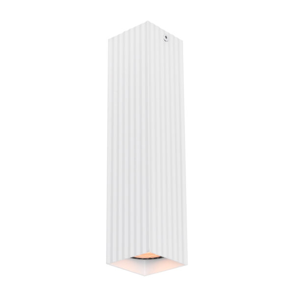 Surface mounted ceiling light Lux Tecno – surface mounted ceiling lights in sandy white and aluminum