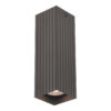 Surface mounted ceiling light Lux Tecno – surface mounted ceiling lights in brown and aluminum