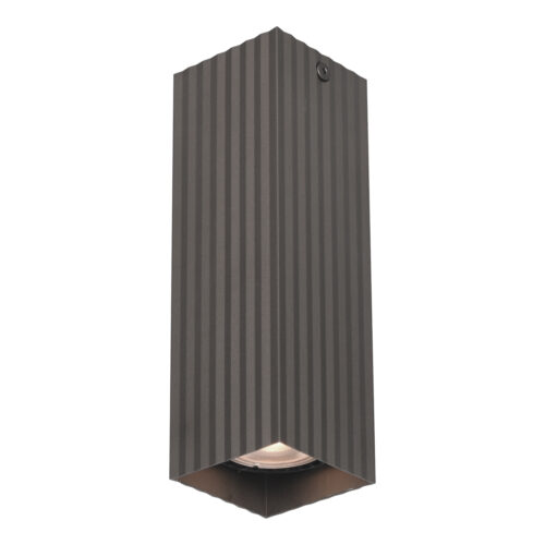 Surface mounted ceiling light Lux Tecno – surface mounted ceiling lights in brown and aluminum