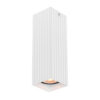 Surface mounted ceiling light Lux Tecno – surface mounted ceiling lights in sandy white and aluminum
