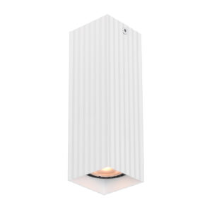 Surface mounted ceiling light Lux Tecno – surface mounted ceiling lights in sandy white and aluminum