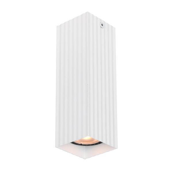 Surface mounted ceiling light Lux Tecno – surface mounted ceiling lights in sandy white and aluminum