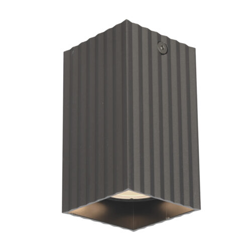 Surface mounted ceiling light Lux Tecno – surface mounted ceiling lights in brown and aluminum
