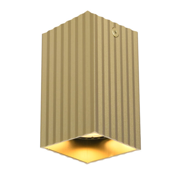Surface mounted ceiling light Lux Tecno – surface mounted ceiling lights in gold and aluminum