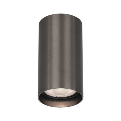 Surface mounted ceiling light Lux Lopus – surface mounted ceiling lights in brown and aluminum