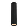 Surface mounted ceiling light Lux Rilok – surface mounted ceiling lights in sandblasted black and aluminum