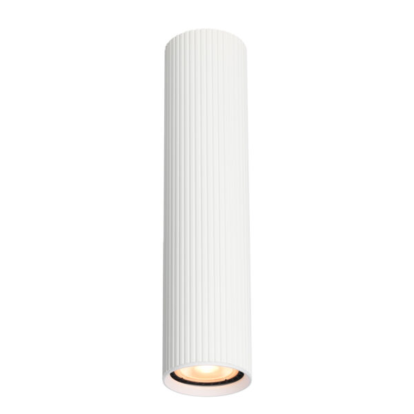Surface mounted ceiling light Lux Rilok – surface mounted ceiling lights in sandy white and aluminum