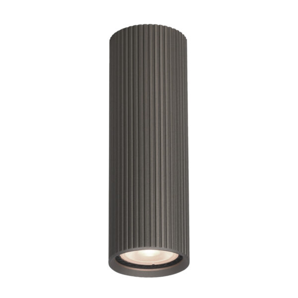 Surface mounted ceiling light Lux Rilok – surface mounted ceiling lights in brown and aluminum
