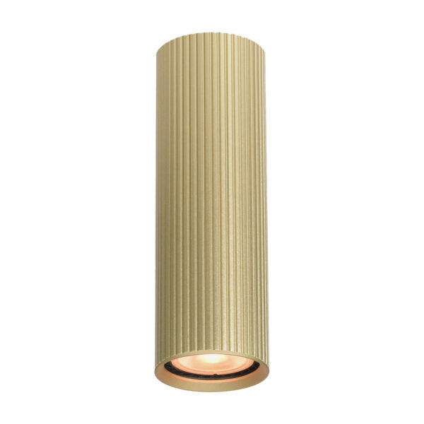 Surface mounted ceiling light Lux Rilok – surface mounted ceiling lights in gold and aluminum