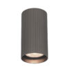 Surface mounted ceiling light Lux Rilok – surface mounted ceiling lights in brown and aluminum