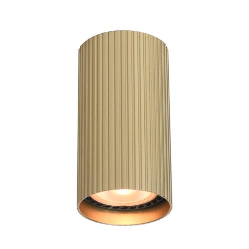 Surface mounted ceiling light Lux Rilok – surface mounted ceiling lights in gold and aluminum