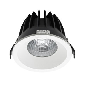 Recessed ceiling light Lux Rezzo 18w – minimalist recessed ceiling light in white and aluminum