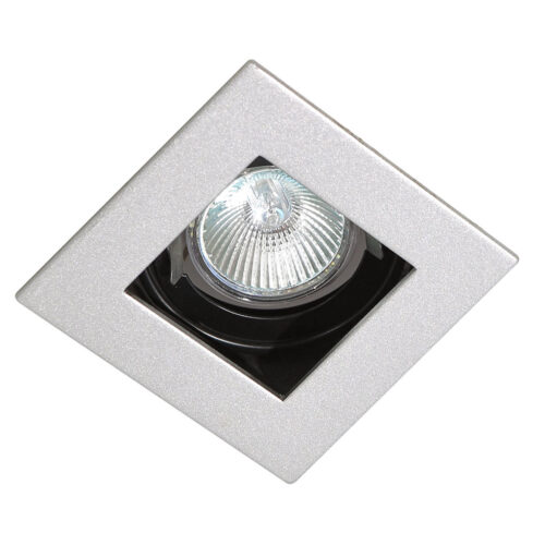 Recessed ceiling light Lux Relio 35w – minimalist recessed ceiling light in silver and aluminum