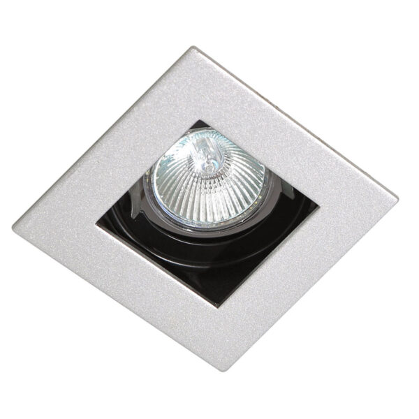Recessed ceiling light Lux Relio 35w – minimalist recessed ceiling light in silver and aluminum