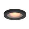 Recessed ceiling light Lux Antar 10w – minimalist recessed ceiling light in sandblasted black and aluminum