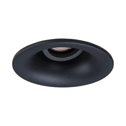 Recessed ceiling light Lux Ralte 10w – minimalist recessed ceiling light in sandblasted black and aluminum