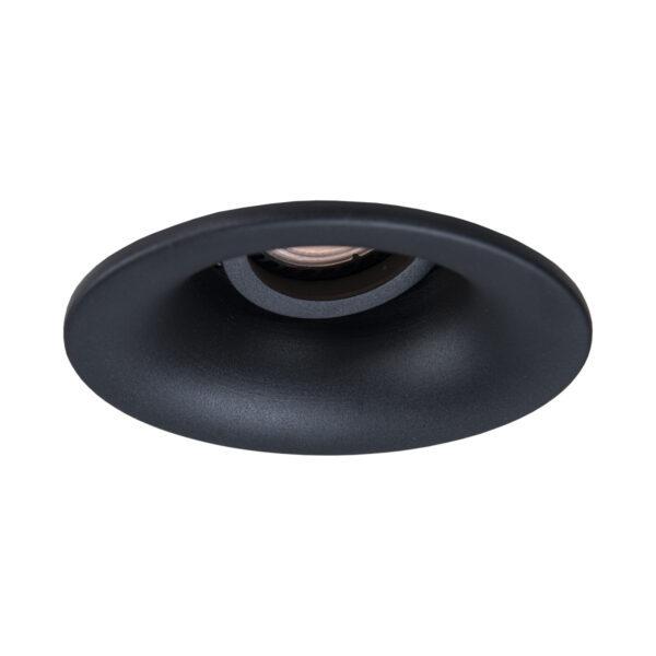 Recessed ceiling light Lux Ralte 10w – minimalist recessed ceiling light in sandblasted black and aluminum