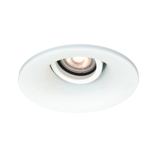 Recessed ceiling light Lux Ralte – minimalist recessed ceiling light in sandy white and aluminum
