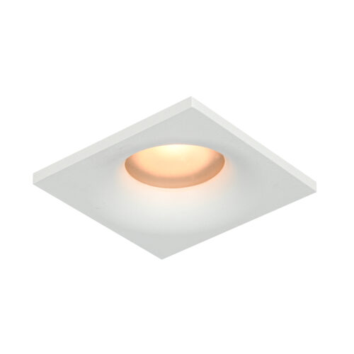 Recessed ceiling light Lux Naru – minimalist recessed ceiling light in sandy white and aluminium