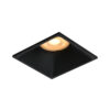 Recessed ceiling light Lux Naru 10w – minimalist recessed ceiling light in sandblasted black and aluminum