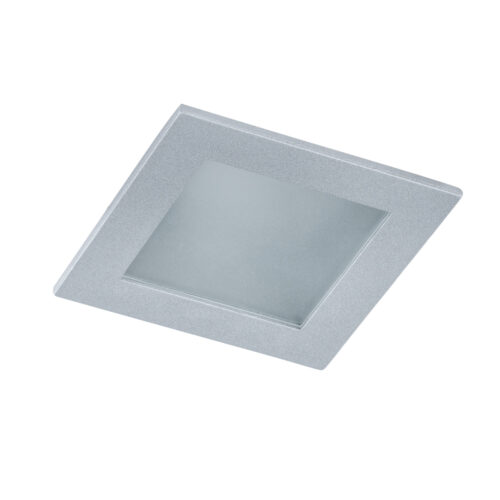 Recessed ceiling light Lux Marlow – minimalist recessed ceiling light in silver and aluminum