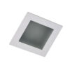 Recessed ceiling light Lux Anselmo 35w – minimalist recessed ceiling light in white and aluminum