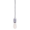 Pendant lamp holder Lux Millenia – pendant lamp holders in chrome and aluminum