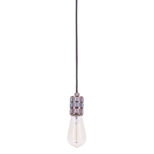 Pendant lamp holder Lux Millenia – pendant lamp holders in red copper and aluminum