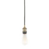 Pendant lamp holder Lux Classo 60w – pendant lamp holders in antique bronze and aluminum
