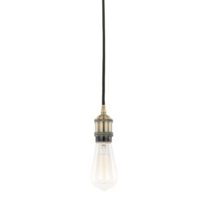 Pendant lamp holder Lux Classo 60w – pendant lamp holders in antique bronze and aluminum
