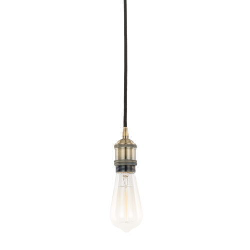 Pendant lamp holder Lux Classo 60w – pendant lamp holders in antique bronze and aluminum