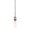 Pendant lamp holder Lux Classo – pendant lamp holders in red copper and aluminum