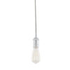 Pendant lamp holder Lux Atrium 60w – pendant lamp holders in chrome and aluminum
