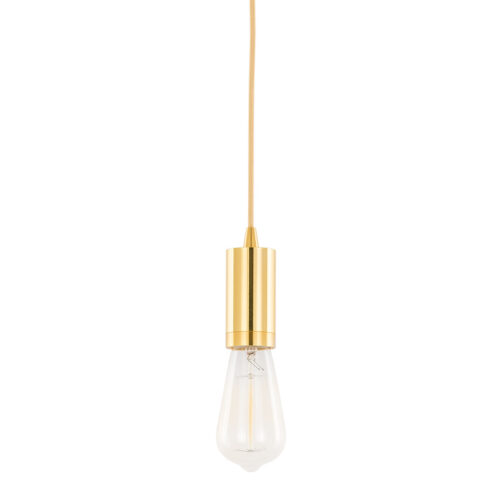 Pendant lamp holder Lux Moderna – pendant lamp holders in gold and aluminum