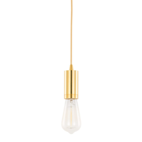 Pendant lamp holder Lux Moderna – pendant lamp holders in gold and aluminum