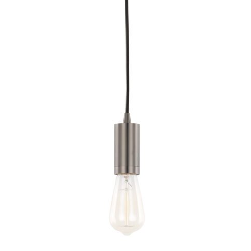 Pendant lamp holder Lux Moderna – pendant lamp holders in black and aluminum