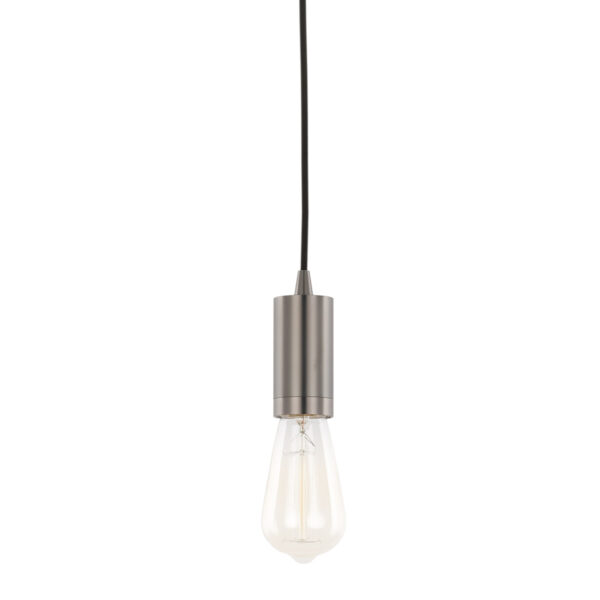 Pendant lamp holder Lux Moderna – pendant lamp holders in black and aluminum