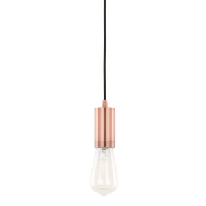 Pendant lamp holder Lux Moderna – pendant lamp holders in red copper and aluminum