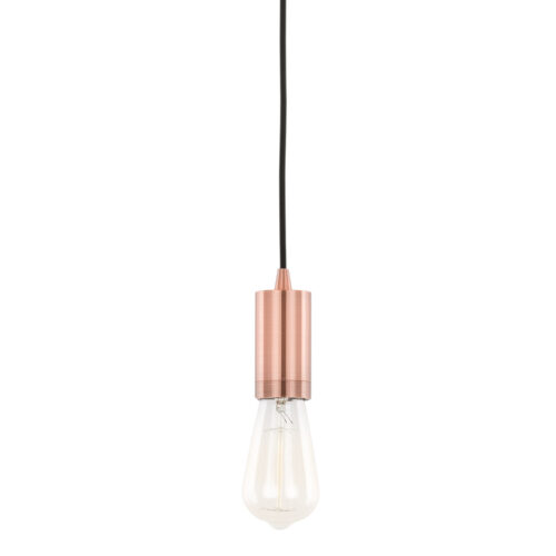 Pendant lamp holder Lux Moderna – pendant lamp holders in red copper and aluminum