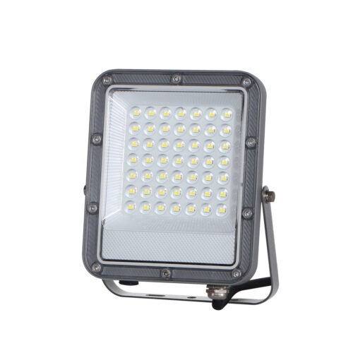 Floodlight Lux Timbo – floodlights in grey and aluminum