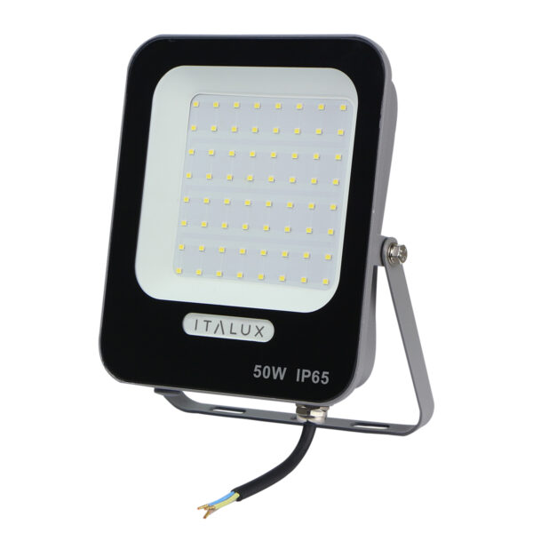 Floodlight Lux Korta 50w – floodlights in grey and aluminum