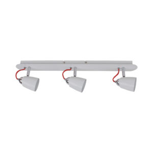 Spotlight Lux Kayla – focused LED spotlight in white and metal