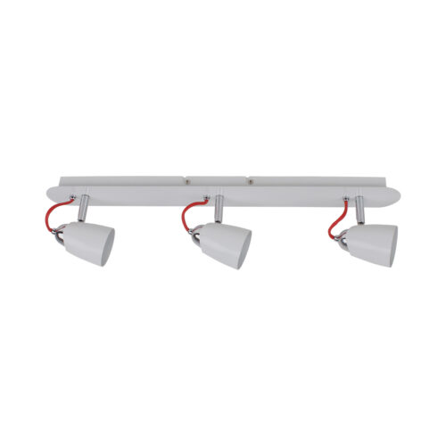 Spotlight Lux Kayla – focused LED spotlight in white and metal