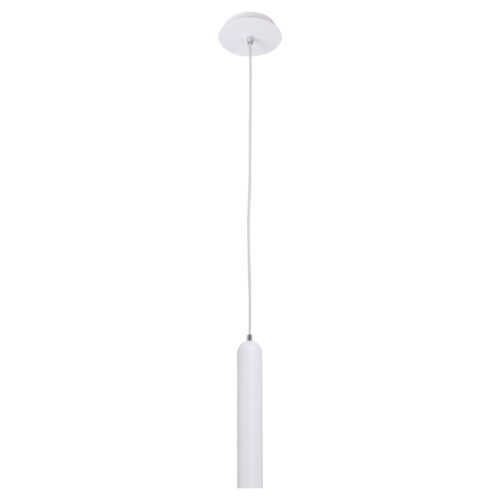 Pendant lamp Lux Athan WH – modern pendant lamp in white and metal
