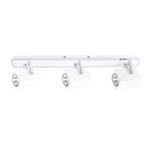 Spotlight Lux Mateo – focused LED spotlight in chrome and metal