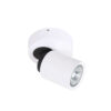 Spotlight Lux Lucien – focused LED spotlight in white and metal