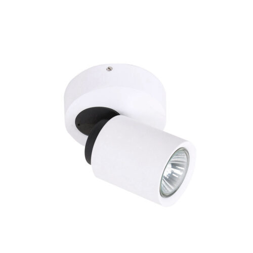 Spotlight Lux Lucien – focused LED spotlight in white and metal
