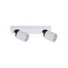 Spotlight Lux Lucien – focused LED spotlight in white and metal