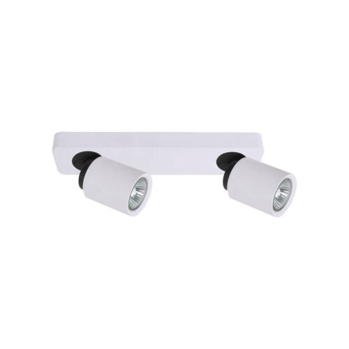 Spotlight Lux Lucien – focused LED spotlight in white and metal