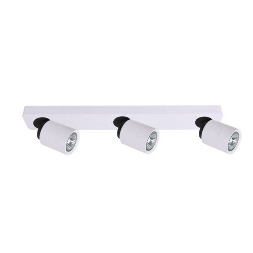 Spotlight Lux Lucien – focused LED spotlight in white and metal